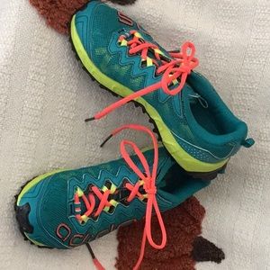 Adidas sneakers green-orange-yellow